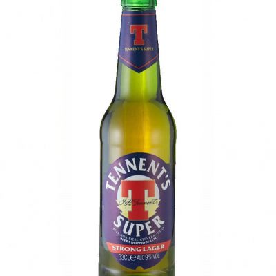 Birra Tennent's Super 9% Alc.  33cl - 